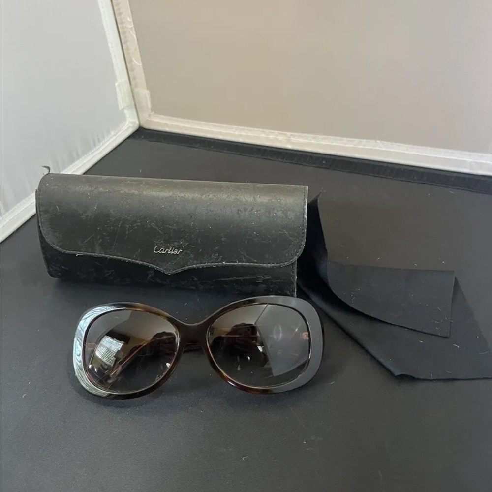 COPY - Cartier Ladies Brown Sunglasses